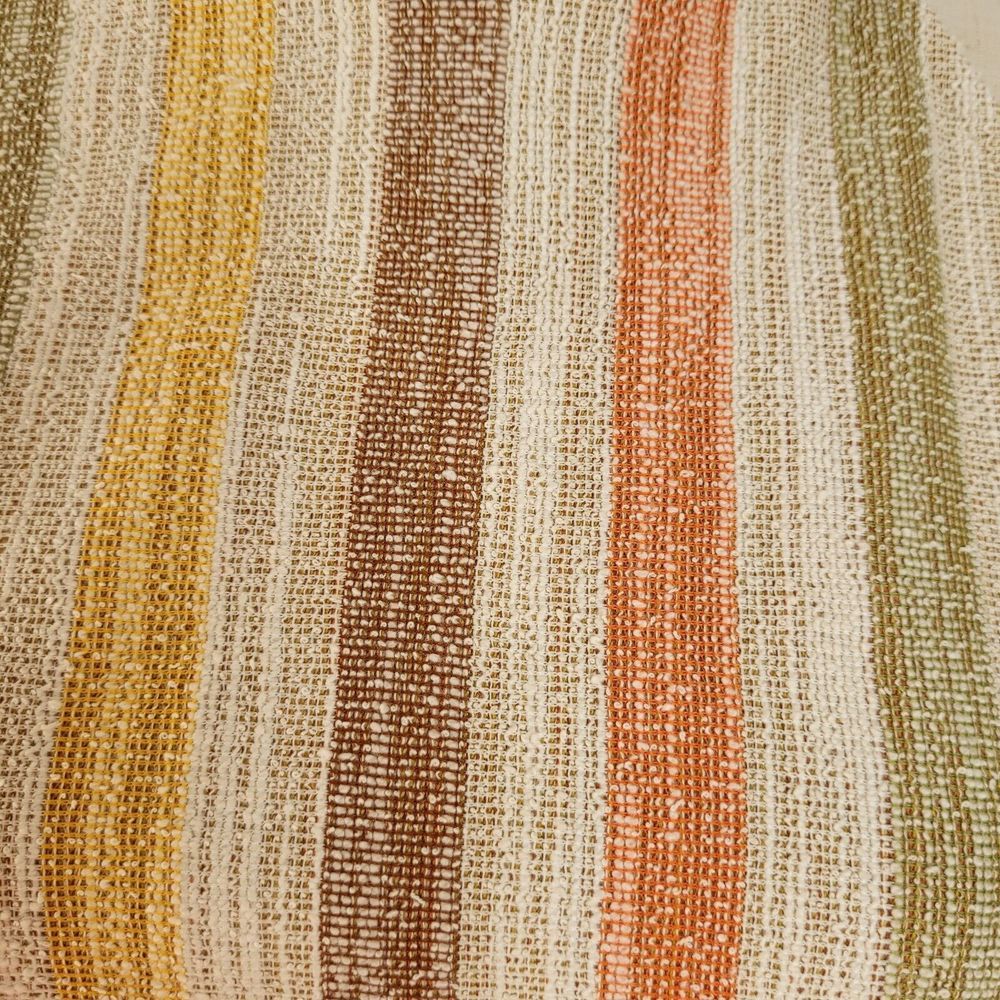 W5 by Anthropologie Sleeveless Cream Multi Color Striped Halter Top Size M - Picture 2 of 10